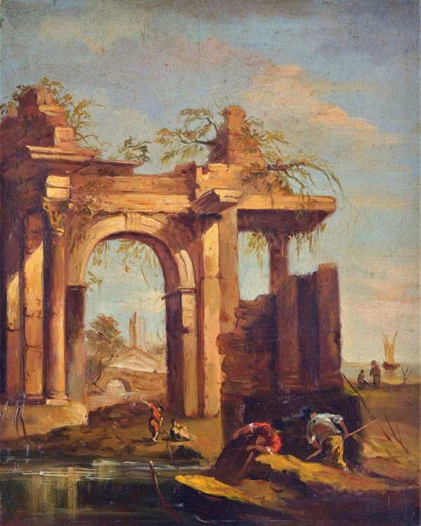 Anonimo, XIX sec. - Venetian ruins