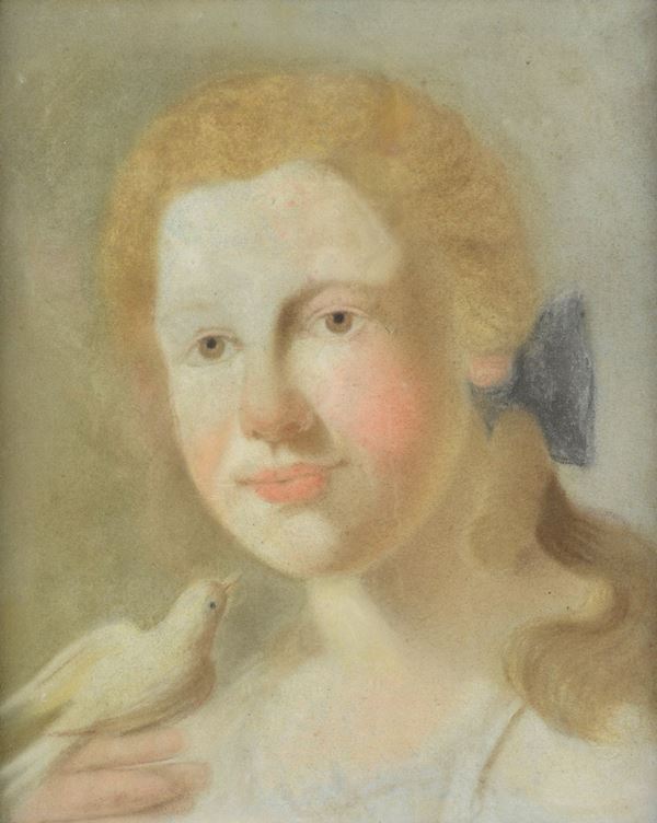 Giuseppe Antonio Fabbrini - Portrait of a young girl