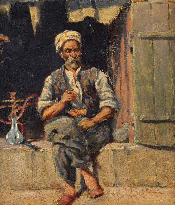 Anonimo, XIX sec. - Opium smoker
