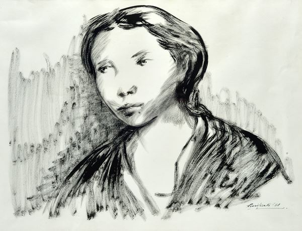 Domenico Purificato - Portrait of girl