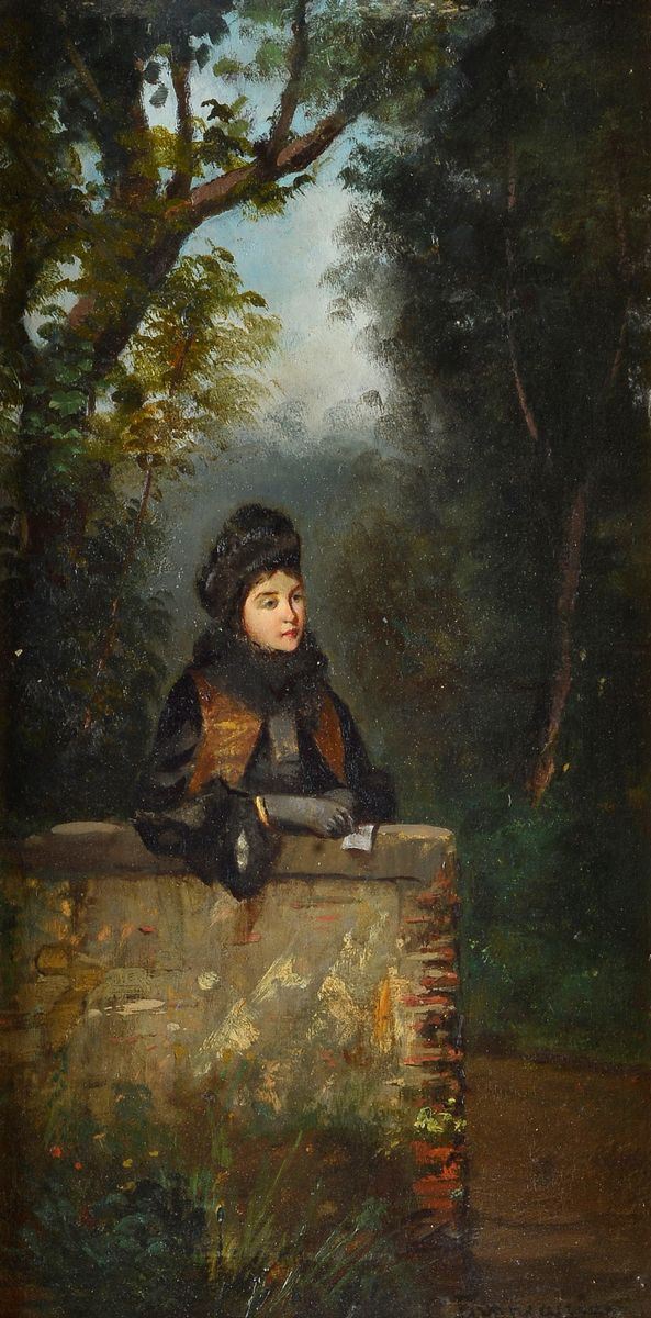 Carlo Brancaccio - Lady in the landscape