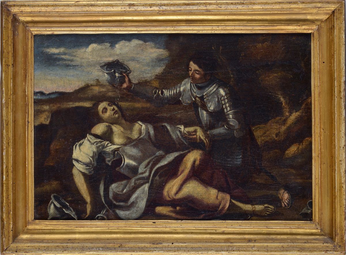Anonimo, XVII Sec. - Tancredi e Clorinda