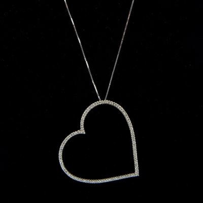 Collana con Ciondolo a Forma di Cuore