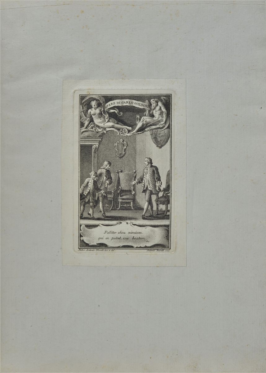 Raccolta di Dodici Incisioni Tratte da Commedie di Carlo Goldoni, 1761