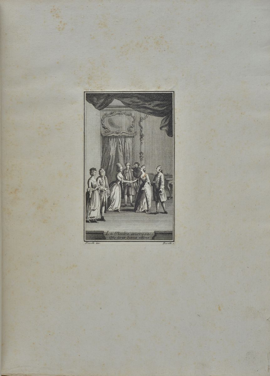Raccolta di Dodici Incisioni Tratte da Commedie di Carlo Goldoni, 1761