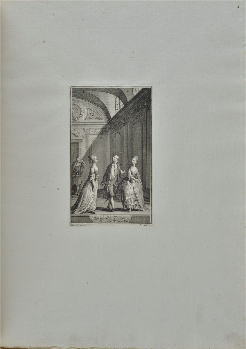 Raccolta di Dodici Incisioni Tratte da Commedie di Carlo Goldoni, 1761