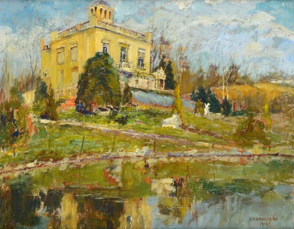 Mario Cavaglieri - Villa sul lago