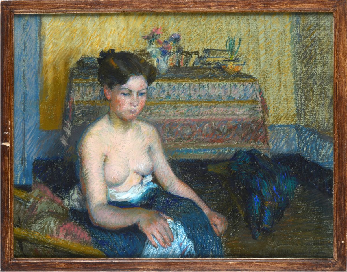 Camillo Innocenti - Ritratto di Ragazza