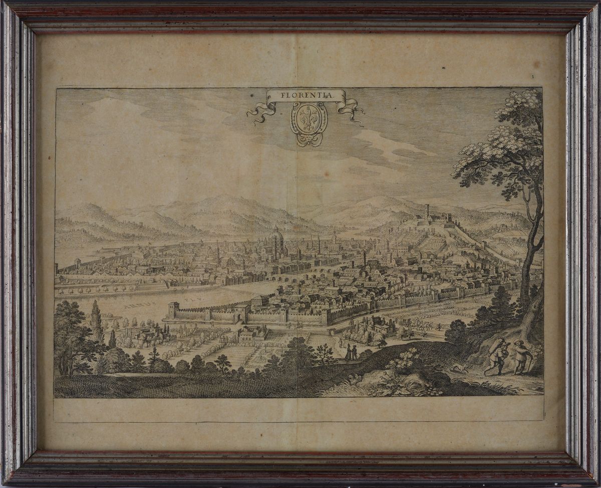 Anonimo, XVII Sec. - Antica Veduta della Città di Firenze