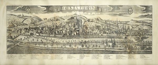 Anonimo, XX sec. - Great view of the city of Florence