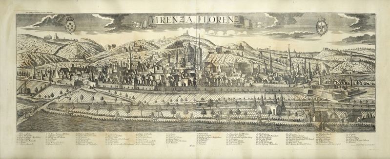 Anonimo, XX Sec. - Grande Veduta della Città di Firenze