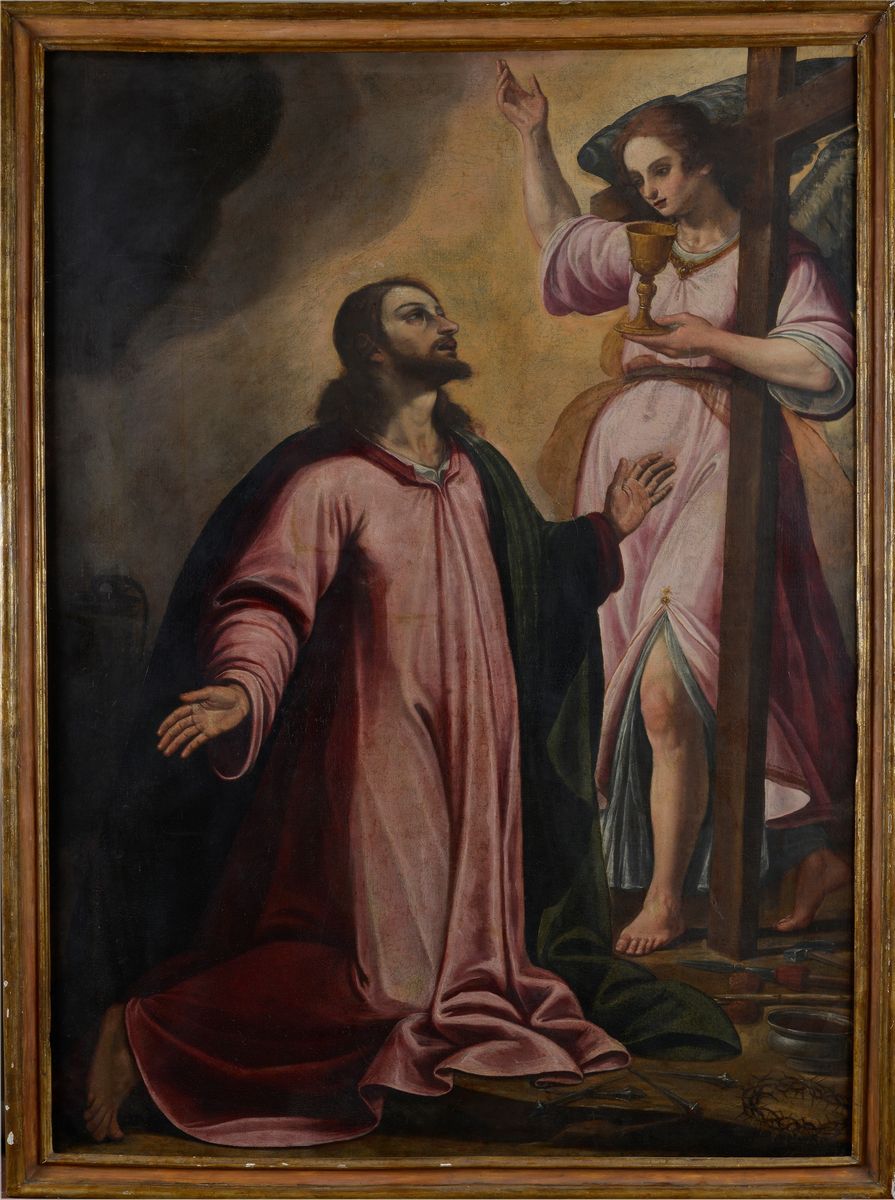 Scuola Toscana, XVII Sec. - Visione della Passione