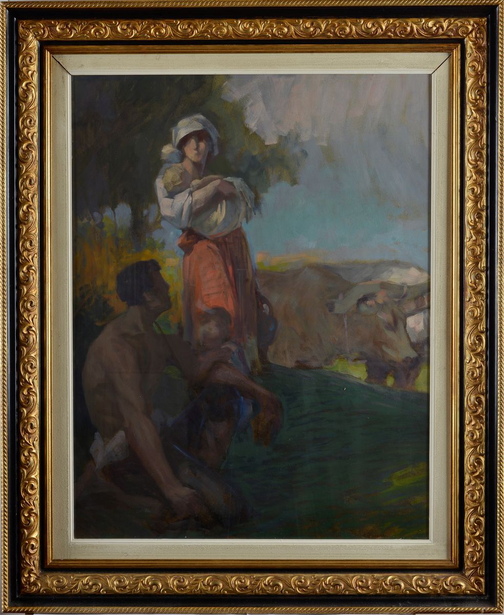 Ruggero Focardi - Famiglia Contadina