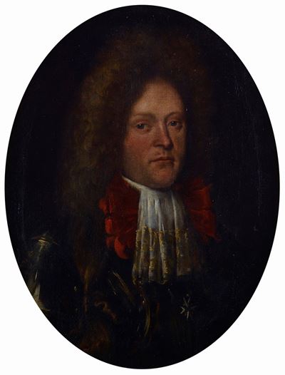 Ritratto di Cavaliere di Malta in Armatura