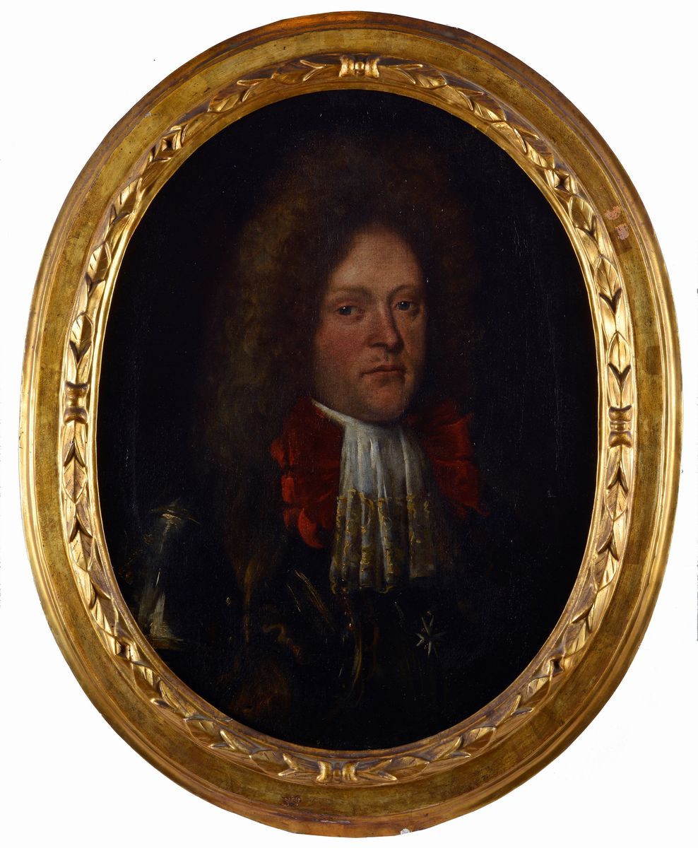 Anonimo, XVIII Sec. - Ritratto di Cavaliere di Malta in Armatura