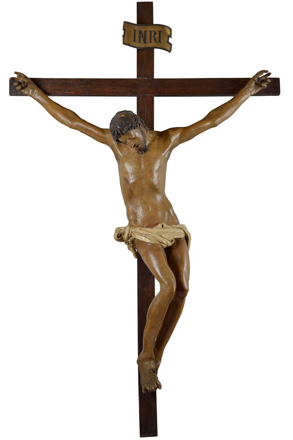 Scuola Fiorentina, seconda met&#224; XVI sec. - Crucified Christ
