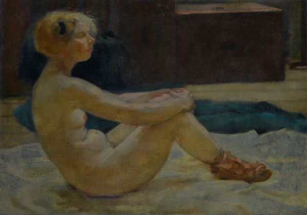 Anonimo, XX sec. - Female nude