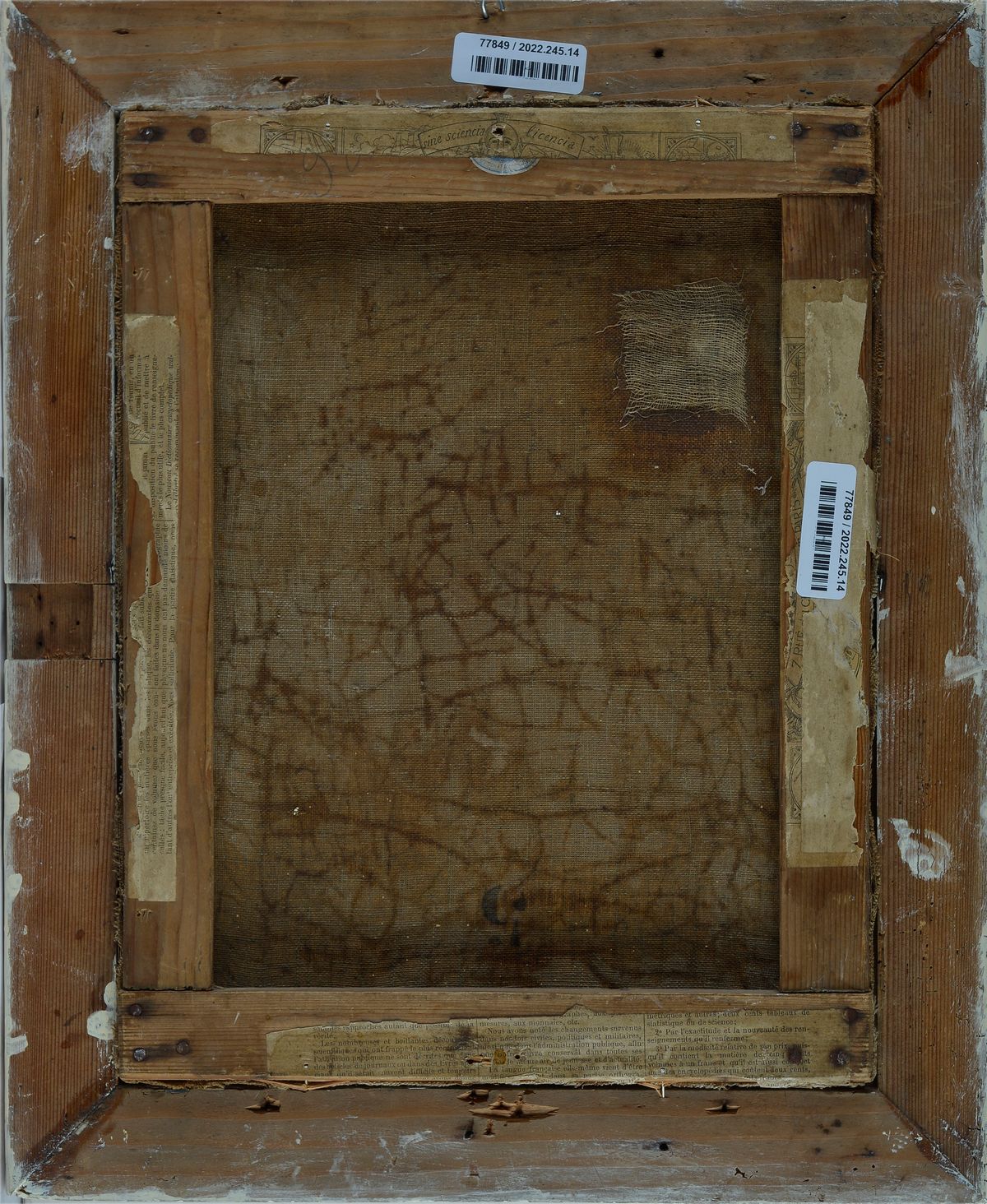 Louis Brachet - Paesaggio Innevato con Corvi