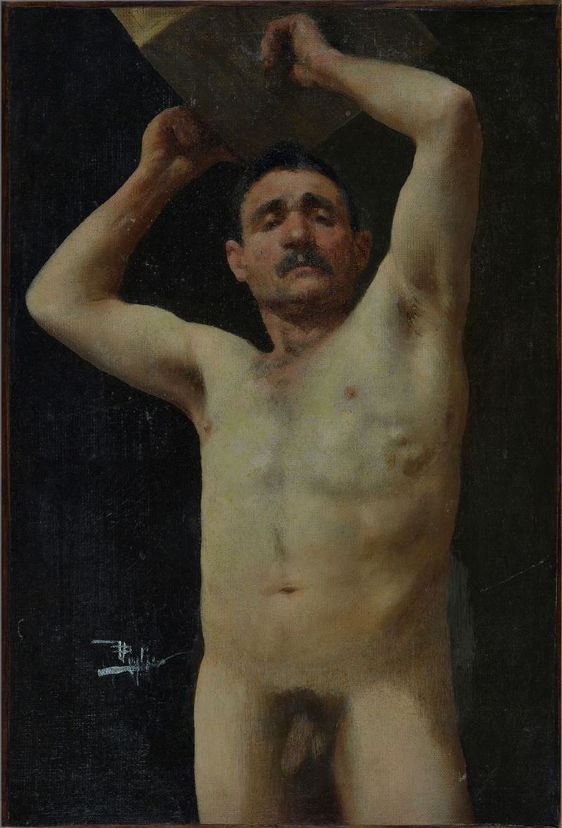 Anonimo, XX Sec. - Uomo Nudo