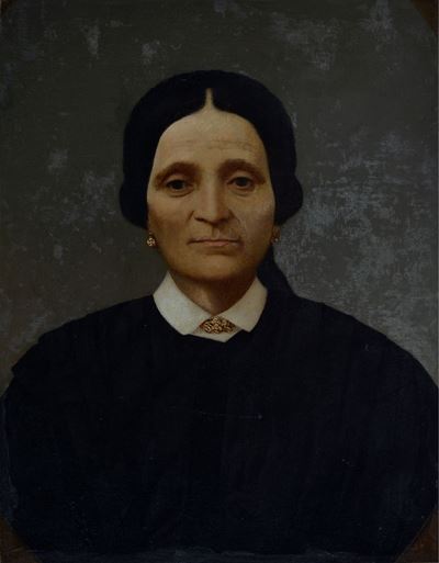 Ritratto di Signora in Abito Nero
