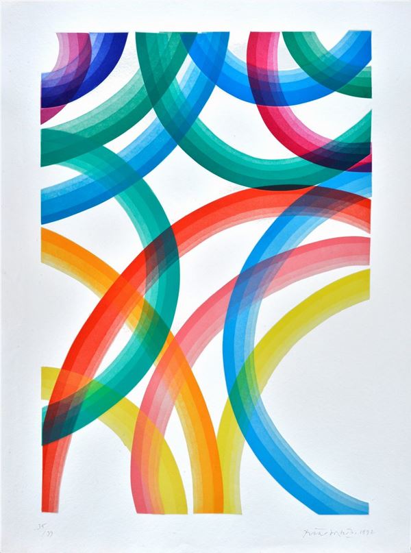 Piero Dorazio : Without title  (1992)  - Auction GRAPHICS, MULTIPLES AND EDITIONS - Galleria Pananti Casa d'Aste