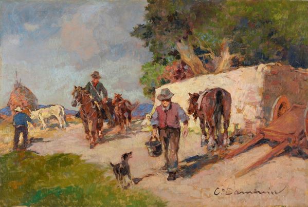 Carlo Domenici - The white wall