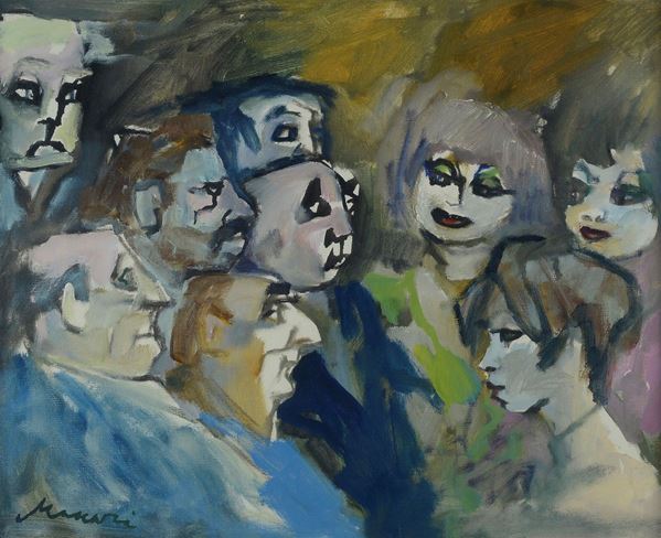 Mino Maccari - Family portraits