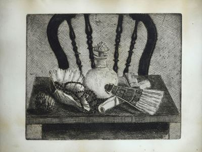 Natura Morta con Ventaglio (1931)