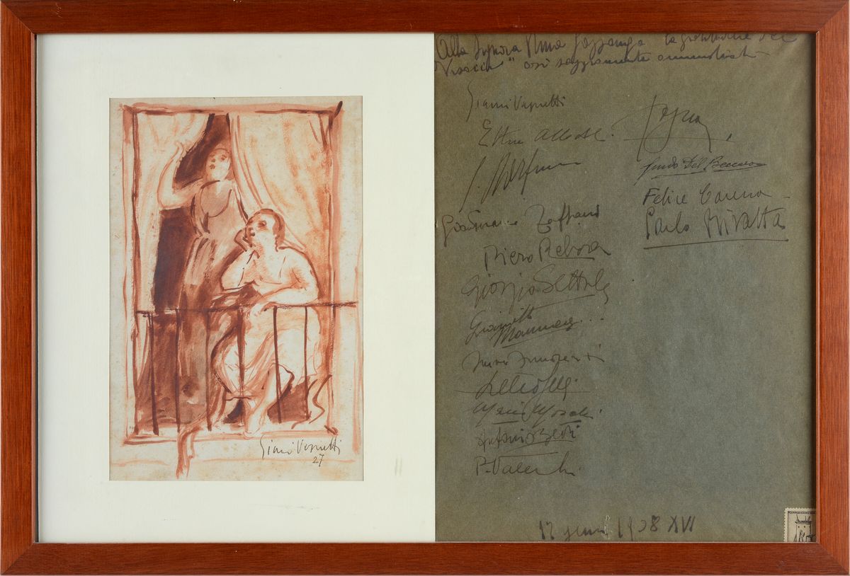 Gianni Vagnetti - Figure al Balcone