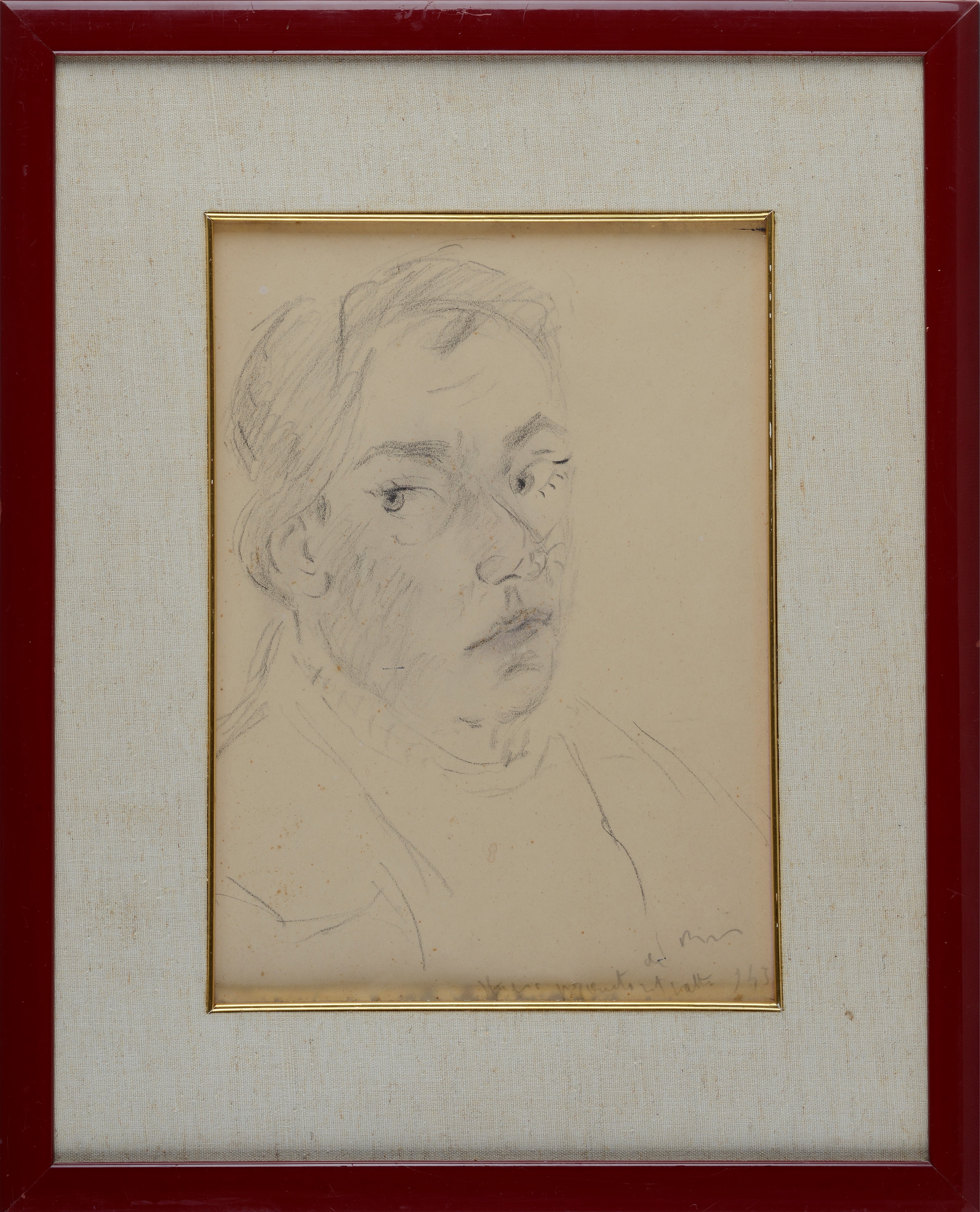 Filippo De Pisis - Autoritratto
