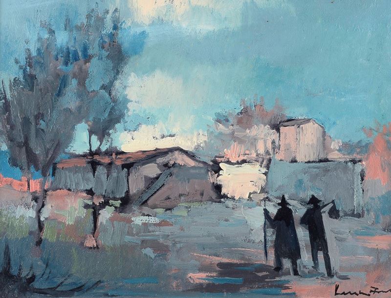 Voltolino Fontani - Paesaggio