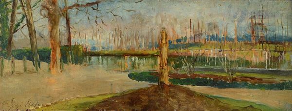 Ulvi Liegi - Landscape with trees