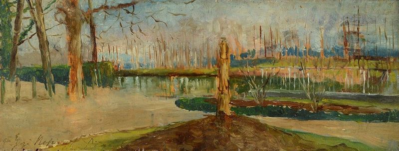 Ulvi Liegi - Paesaggio con Alberi