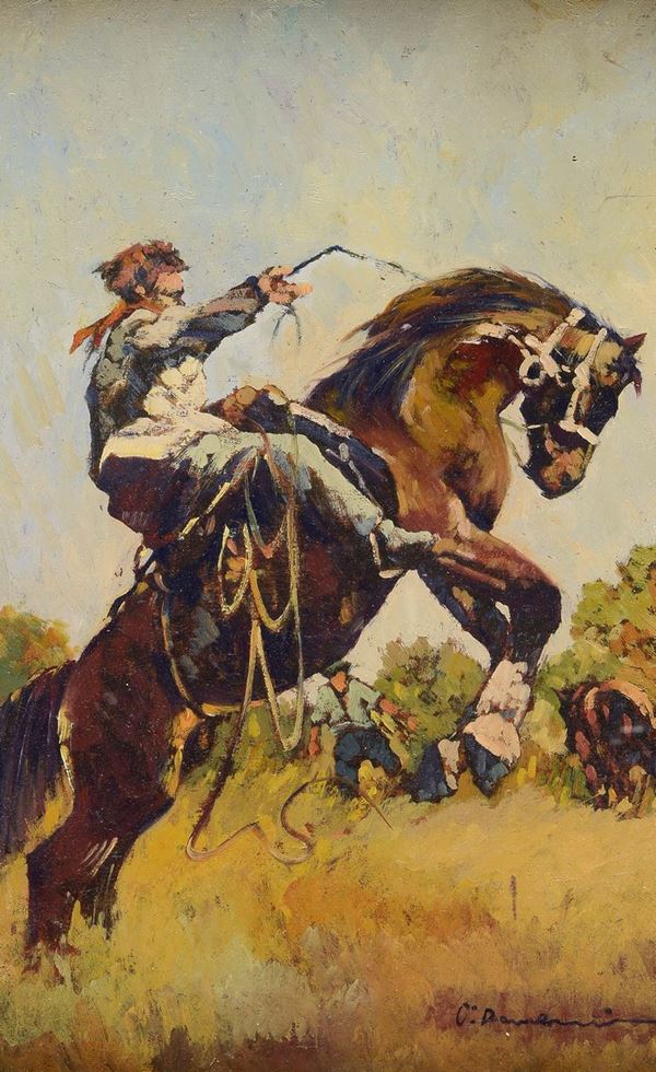 Carlo Domenici - Buttero