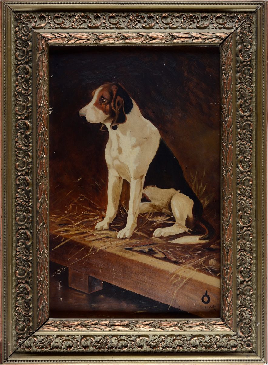 Scuola Inglese, XIX Sec. - Foxhound