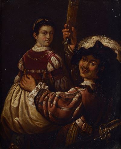 Dama e Bevitore