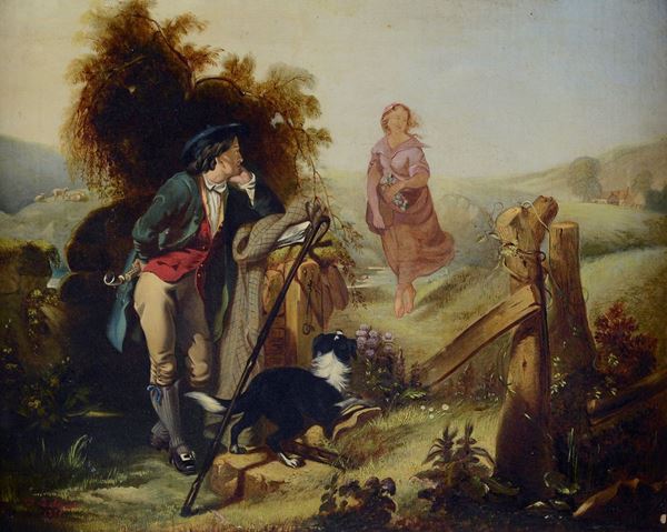 Anonimo, XIX sec. - Rural idyll