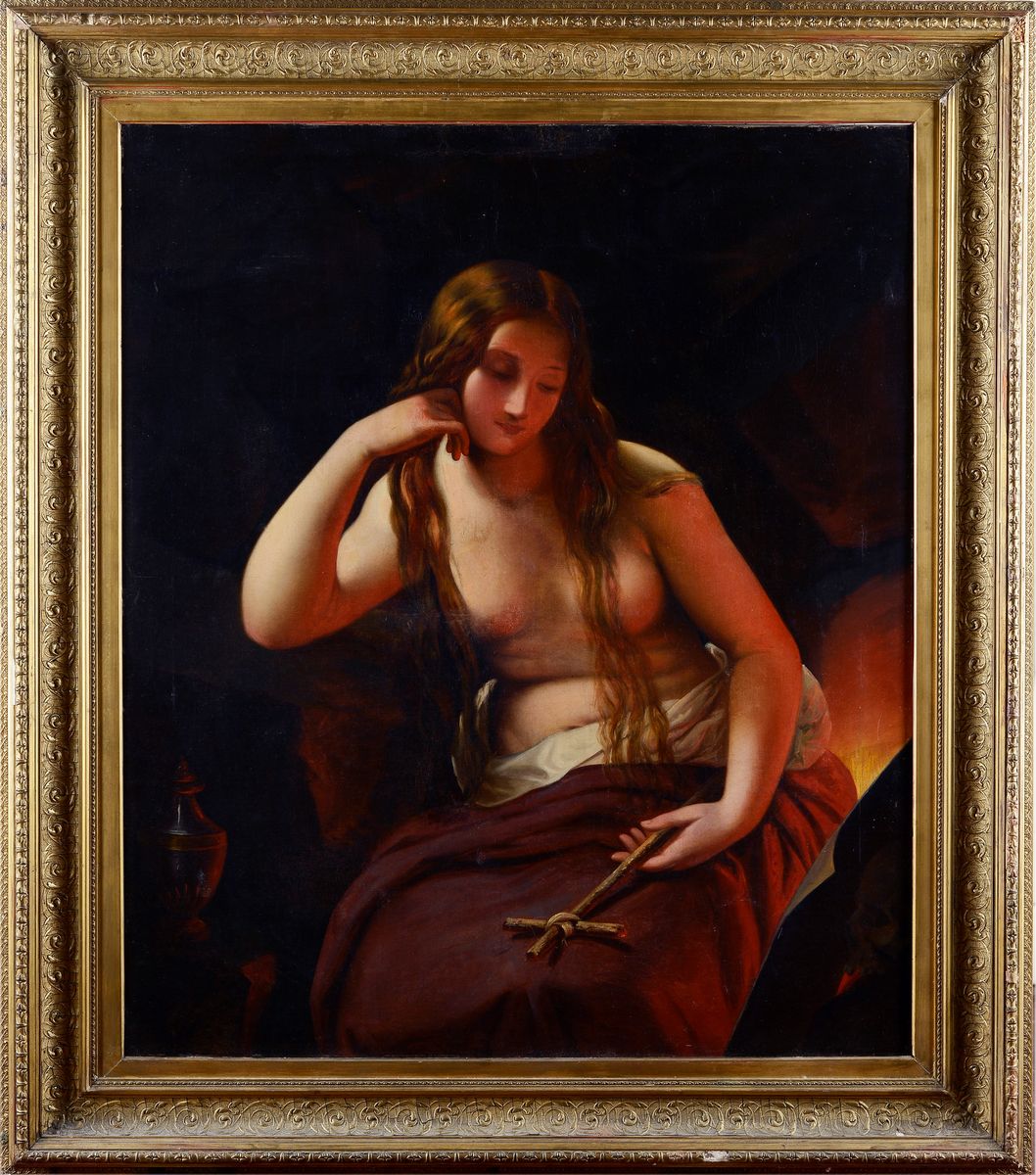 Anonimo, Prima Metà XIX Sec. - Maddalena Penitente