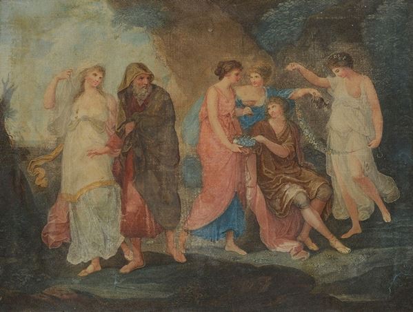 Telemachus and the Nymphs of Calypso