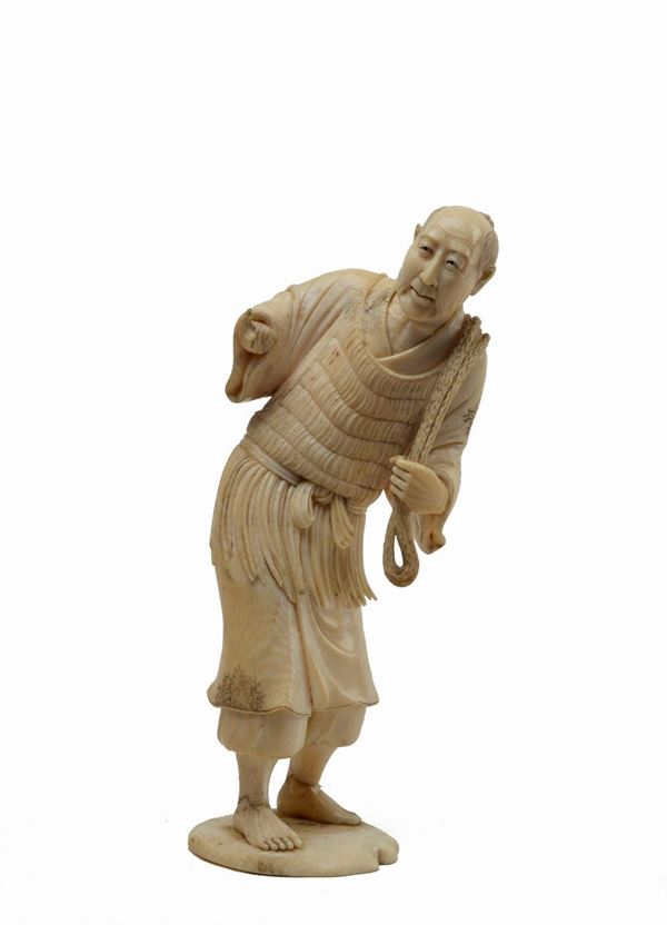 Old fisherman  - Auction ANTIQUES - Galleria Pananti Casa d'Aste