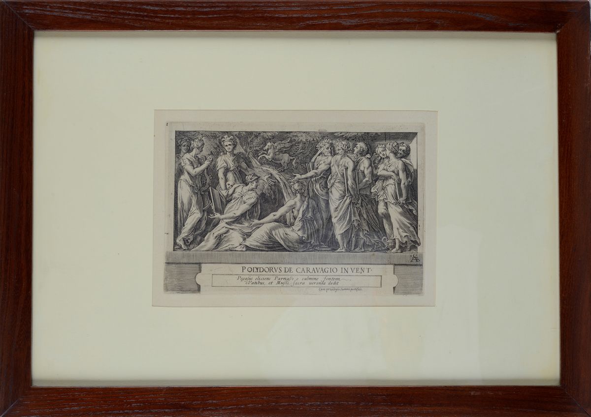 Cherubino Alberti - Muse e Poeti sul Monte Parnaso