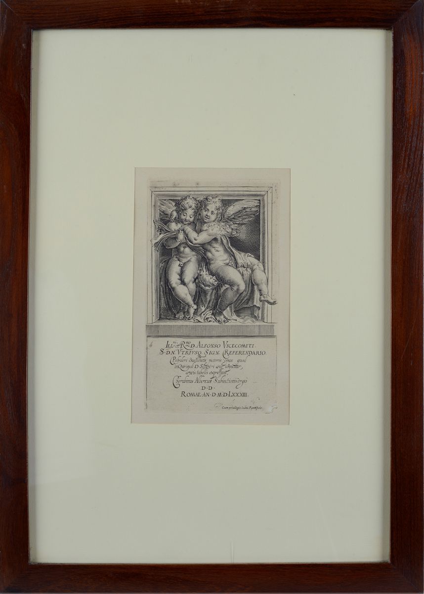 Cherubino Alberti - Angeli Cantori (da Polidoro da Caravaggio)