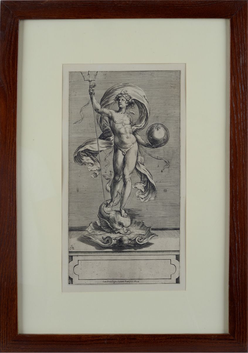 Anonimo, XVII Sec. - Allegoria sulle Forze Marittime (da Cherubino Alberti)