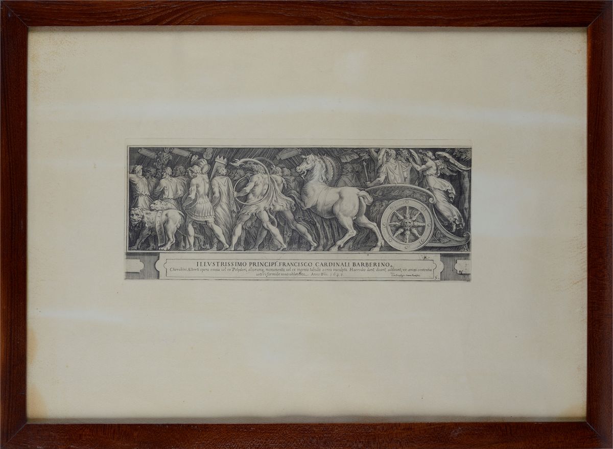 Cherubino Alberti - Il Trionfo di Due Imperatori Romani (da Polidoro da Caravaggio)