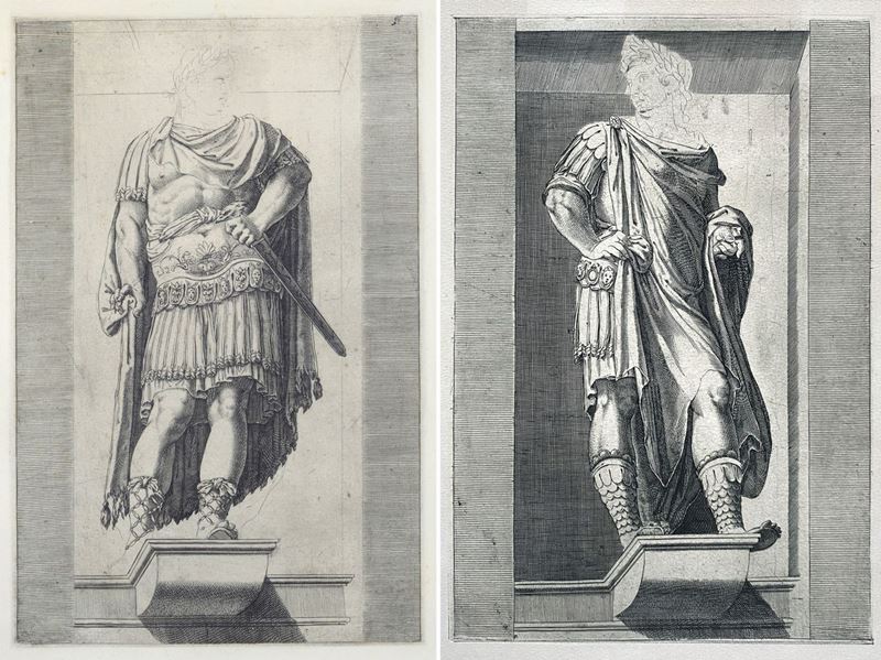 Cherubino Alberti - Sculture di Imperatori