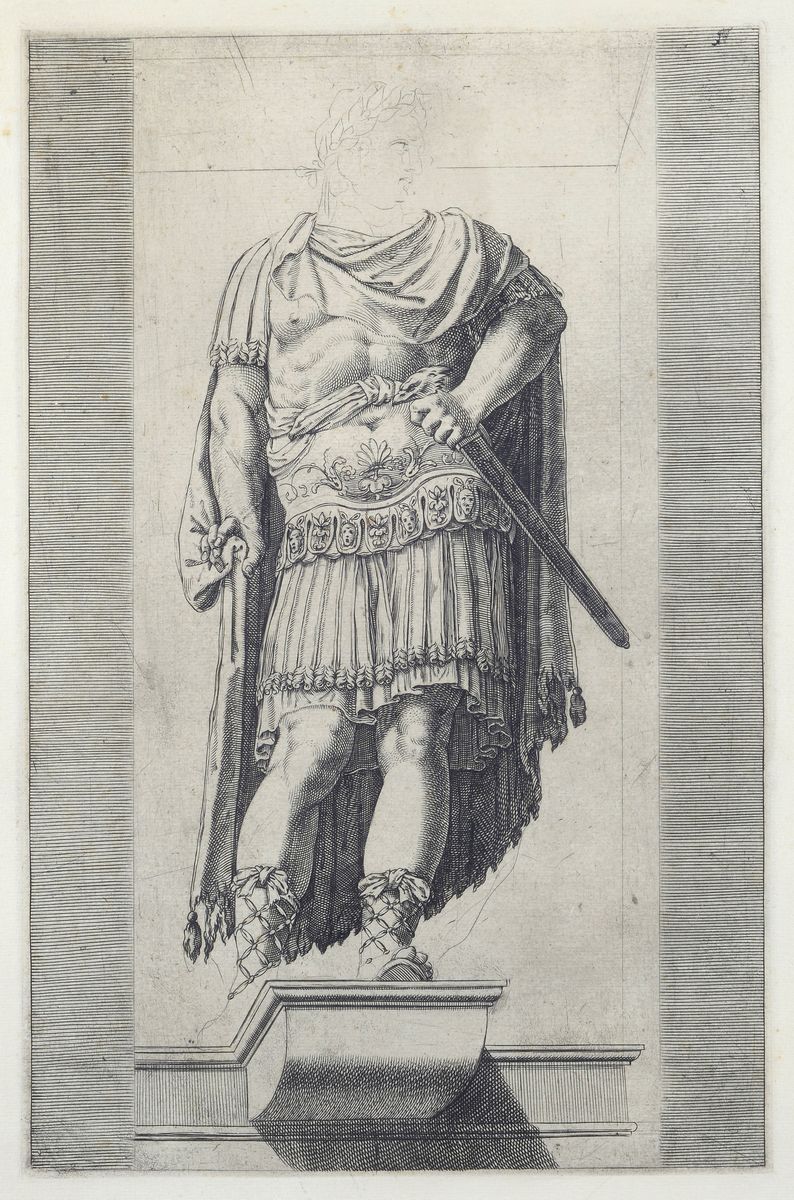 Cherubino Alberti - Sculture di Imperatori