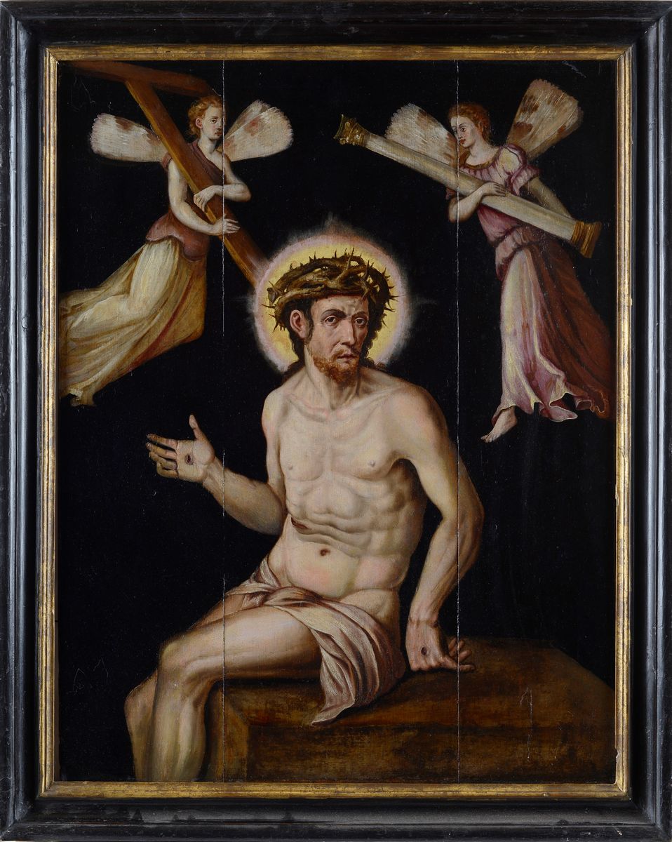 Anonimo, XVI Sec. - Cristo con Strumenti della Passione