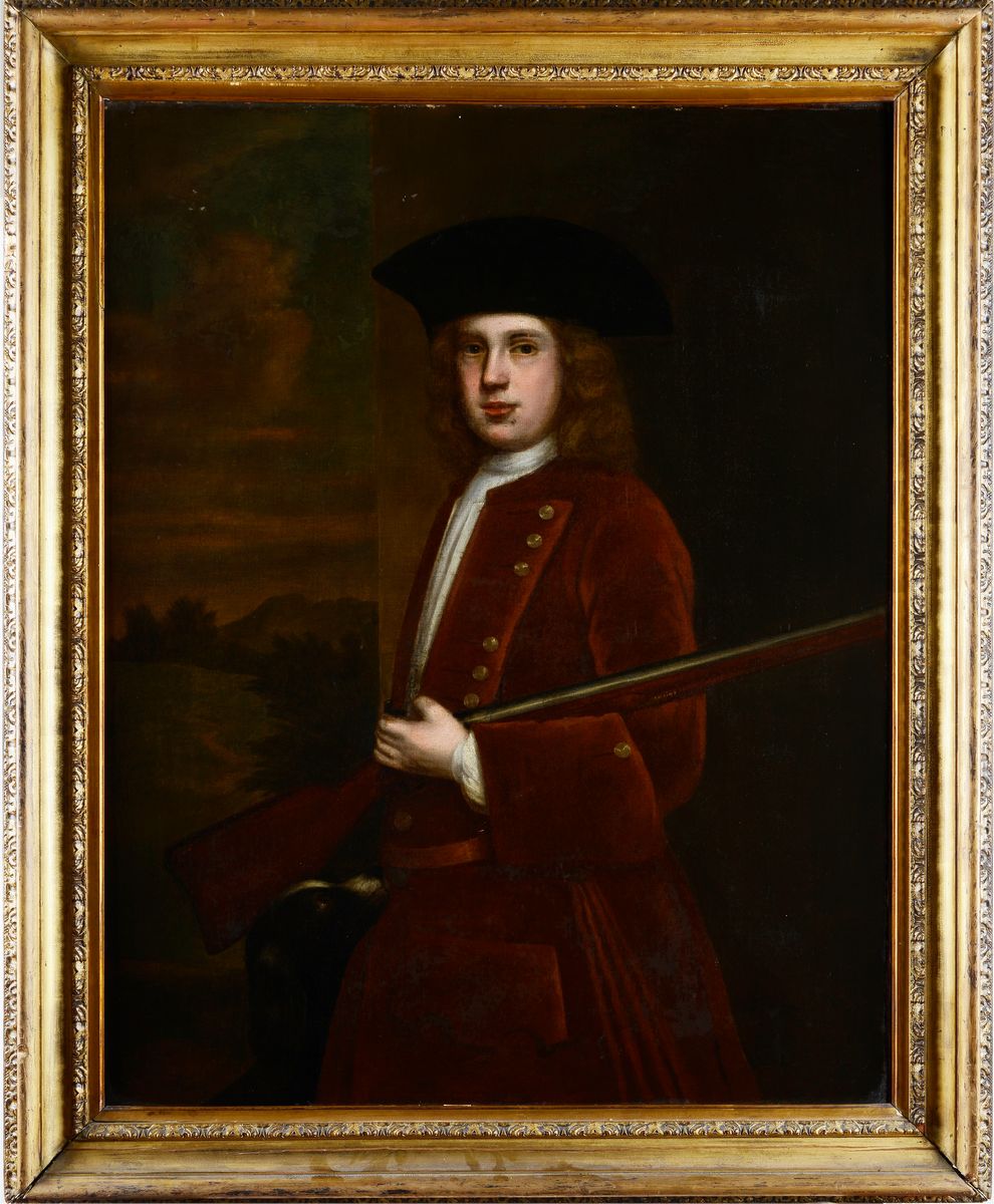 Anonimo, XVIII Sec. - Ritratto Maschile