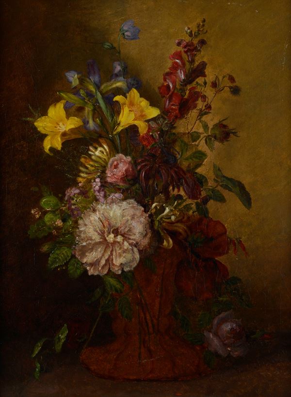 Scuola Veneta, XVIII sec. - Flowerpot
