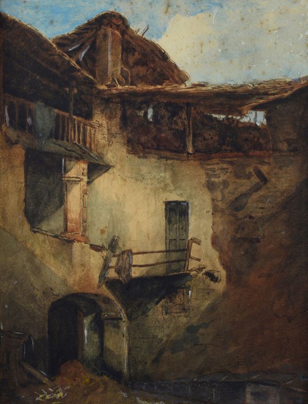 Carlo Pittara - Ruined house